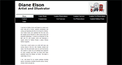 Desktop Screenshot of dianeelson.com