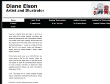 Tablet Screenshot of dianeelson.com